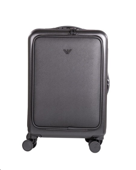 Shop EMPORIO ARMANI  Trolley: Emporio Armani trolley cabina in ABS.
Chiusura TSA.
Maniglia telescopica.
Tasca esterna con porta pc.
Placchetta aquila.
Maniglia superiore.
Quattro ruote.
Scomparti con organizzazione interna.
Dimensioni: 36 x 55,5 x 23 cm.
Composizione: 100% acrilonitrile butadiene stirene; tessuto: 100% poliestere; spalmatura esterna: 100% poliuretano; fodera: 100% poliestere.
Made in China.. Y4Q367 Y138E-81072